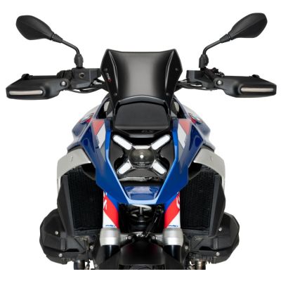 Nízke plexi Puig Sport Plus 26cm pro BMW R1300GS/A 2023+ (s ACC), černé matné