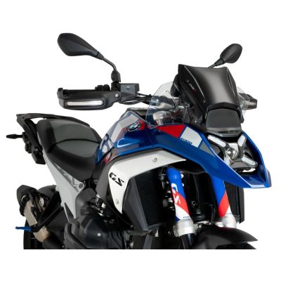 Nízke plexi Puig Sport Plus 26cm pro BMW R1300GS/A 2023+ (s ACC), černé matné