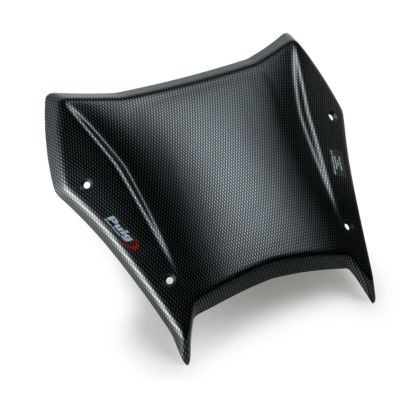 Nízke plexi Puig Sport Plus 26cm pro BMW R1300GS/A 2023+ (s ACC), carbon look