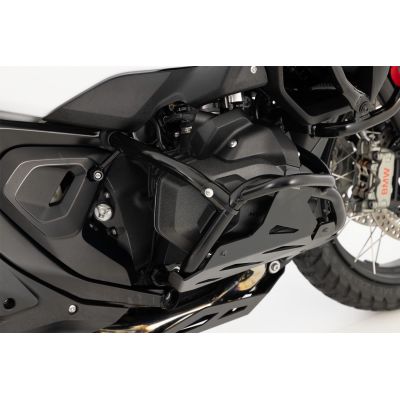 Nerezová výztuha Wunderlich pro spodní originální padací rám BMW R1300GS/A 2023+, černá
