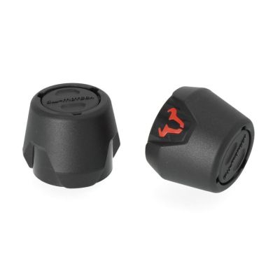 SW-Motech drop protectors for the rear wheel axle F900GS/A 24+, F850GS/A 18-23, F800GS 24+, F750GS 18-23