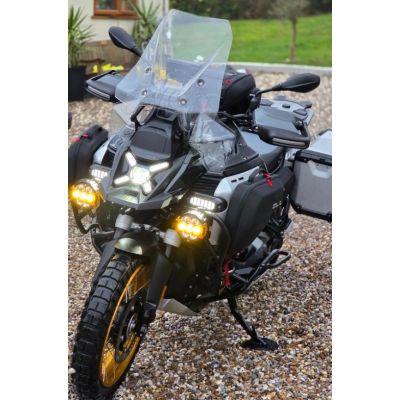 Originální hliníkové boční kufry pro BMW R1300GS Adventure 2024+, stříbrné