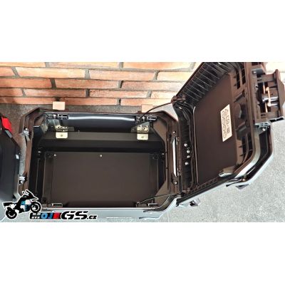 Originální hliníkové boční kufry pro BMW R1300GS Adventure 2024+, černé
