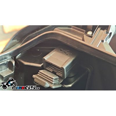 Originální hliníkové boční kufry pro BMW R1300GS Adventure 2024+, černé
