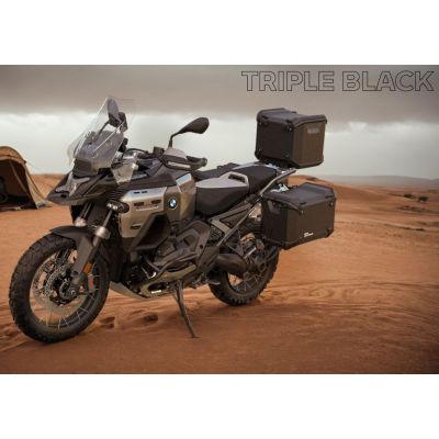 Originální hliníkové boční kufry pro BMW R1300GS Adventure 2024+, černé
