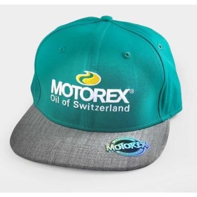 Čepice snapback Motorex, šedo zelená