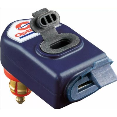 Quick charge adapter Optimate from 12V to 2x USB (A+C) for mini socket (3300 mA)