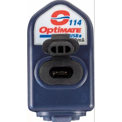 Quick charge adapter Optimate from 12V to 2x USB (A+C) for mini socket (3300 mA)