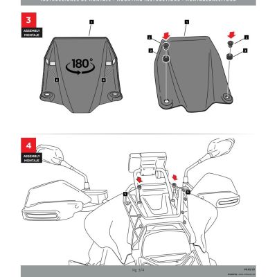 Kryt Puig proti vodě do kokpitu pro R1300GS/A 2023+