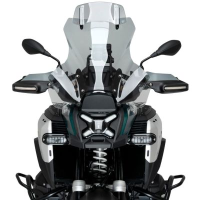 Vysoké cestovní plexi Puig 57cm s deflektorem pro BMW R1300GS/A 2023+ (s ACC), lehce kouřové