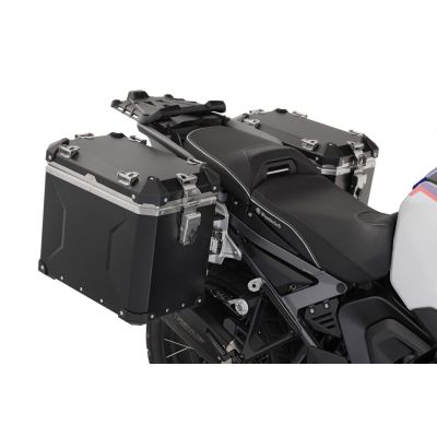 2x 45l ALU velké boční kufry Wunderlich pro BMW R1300GS Adventure 2024+, černé