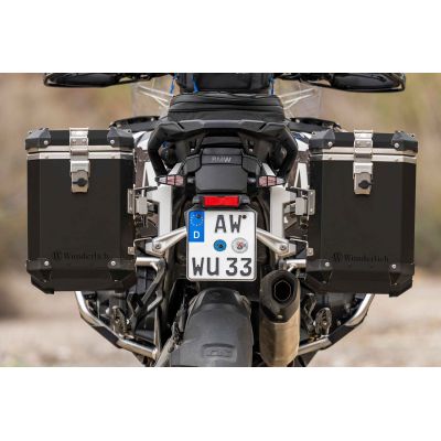 2x 45l ALU velké boční kufry Wunderlich pro BMW R1300GS Adventure 2024+, černé