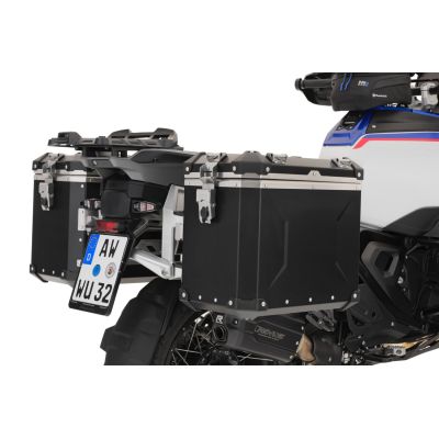 2x 45l ALU velké boční kufry Wunderlich pro BMW R1300GS Adventure 2024+, černé