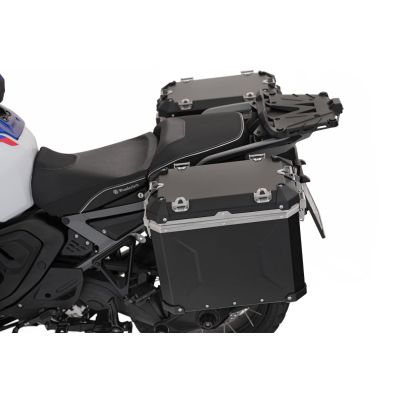 2x 45l ALU velké boční kufry Wunderlich pro BMW R1300GS Adventure 2024+, černé