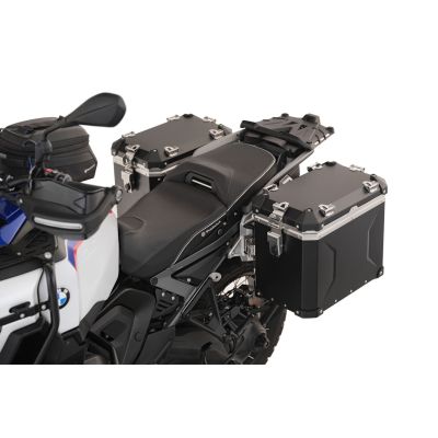 2x 45l ALU velké boční kufry Wunderlich pro BMW R1300GS Adventure 2024+, černé