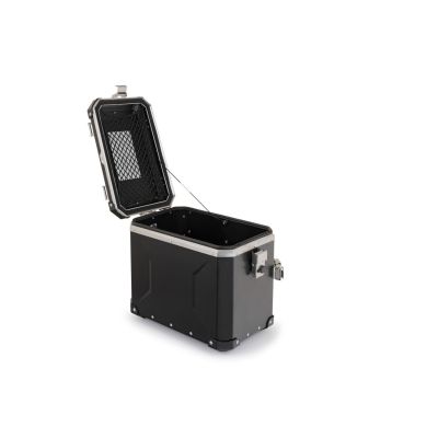 2x 45l ALU large side cases Wunderlich for BMW R1300GS Adventure 2024+, black