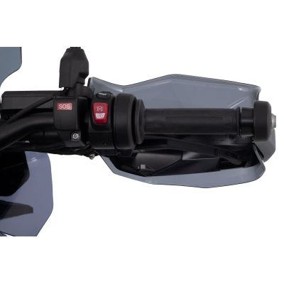Wunderlich blasters extension for BMW R1300GS/A 2023+, slightly smoked