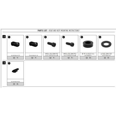 Mirror extensions for R1200GS/A 04-12, F800GS 08-17, F700GS 12-17, F650GS 08-12
