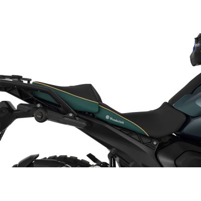 Heated Plug and Play lowered front seat Wunderlich Aktivkomfort for R1300GS 2023+, green Tramuntana