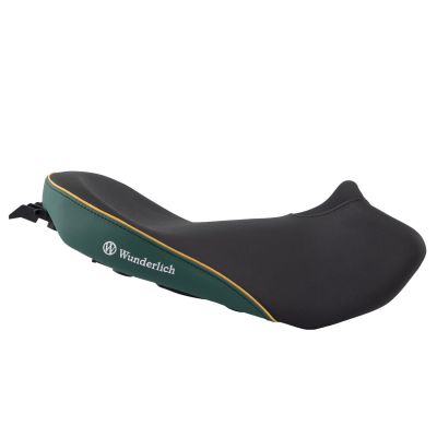 Heated Plug and Play lowered front seat Wunderlich Aktivkomfort for R1300GS 2023+, green Tramuntana