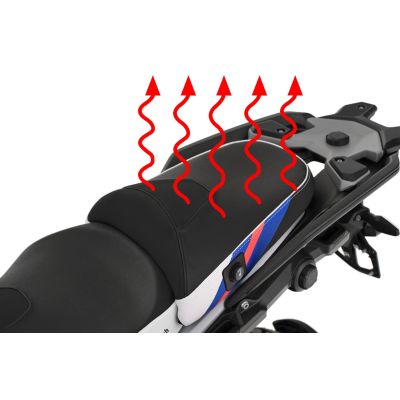 Vyhřívané Plug and Play standardní zadní sedlo Wunderlich Aktivkomfort pro R1300GS 2023+, Trophy