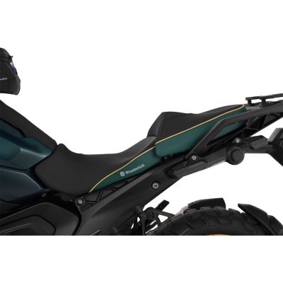 Snížené přední sedlo Wunderlich Aktivkomfort pro R1300GS 2023+, zelené Tramuntana