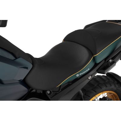 Snížené přední sedlo Wunderlich Aktivkomfort pro R1300GS 2023+, zelené Tramuntana