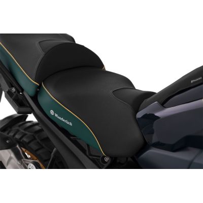 Zvýšené přední sedlo Wunderlich Aktivkomfort pro R1300GS 2023+, zelené Tramuntana
