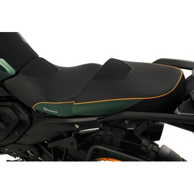 Standardní zadní sedlo Wunderlich Aktivkomfort pro R1300GS 2023+, zelené Tramuntana