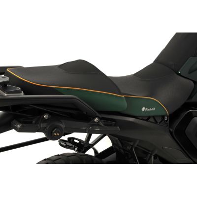 Standardní zadní sedlo Wunderlich Aktivkomfort pro R1300GS 2023+, zelené Tramuntana