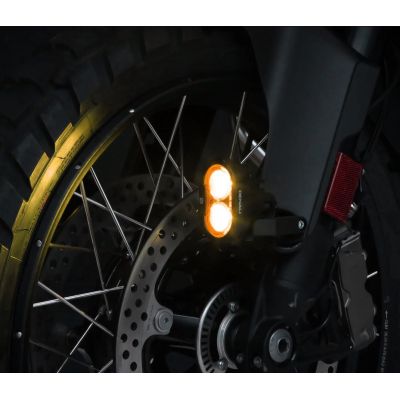 Denali DL2 Auxiliary LED Lights, Datadim Technology, orange glass