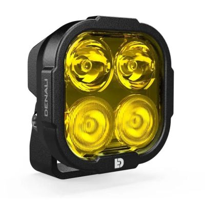 Přídavná LED světla Denali DL4 Datadim Technology, žluté sklo
