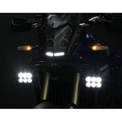 Additional LED lights Denali DL6 Datadim Technology, white glass