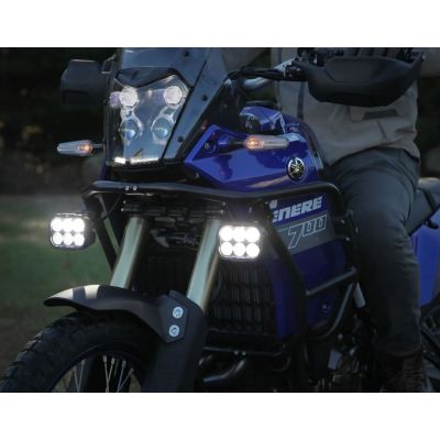 Additional LED lights Denali DL6 Datadim Technology, white glass