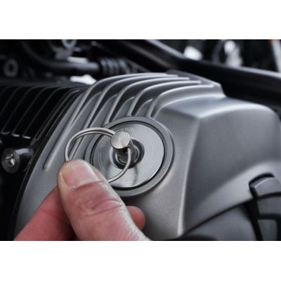 Wunderlich safety oil plug for R1250GS/A 2018-2024, R1200GS/A LC 2013-2018, R1200GS/A 2004-2012