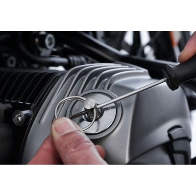 Wunderlich safety oil plug for R1250GS/A 2018-2024, R1200GS/A LC 2013-2018, R1200GS/A 2004-2012