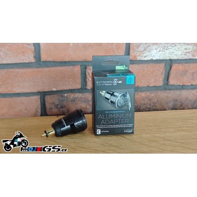 Interphone charging adapter from 12V to 2x USB (A+A) for mini socket (2x 2100 mA)