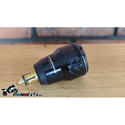 Nabíjecí adapter Interphone z 12V na 2x USB (A+A) do mini zásuvky (2x 2100 mA)