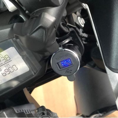 Interphone charging adapter from 12V to 2x USB (A+A) for mini socket (2x 2100 mA)