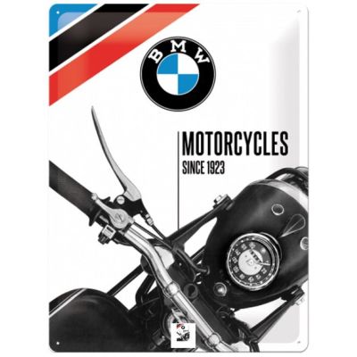 Plechová cedule BMW motorcycles 30x40cm