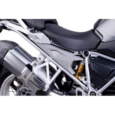 Sada postranních krytů Puig pro R1250GS Adventure, R1200GS Adventure LC 2014-2018, stříbrné