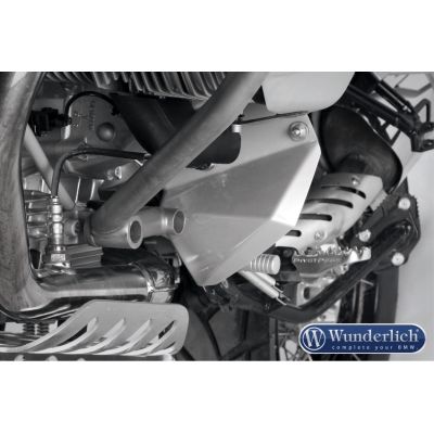 Chrániče řidičových bot proti vodě Wunderlich pro R1250GS/A, R1200GS/A LC 2013-2018, stříbrné