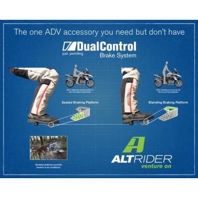 Rozšíření brzdové páky Altrider DualControl pro F800GS, F700GS, F650GS 2008+