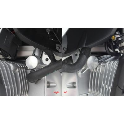 Krytky do rámu u motoru R1200GS/A LC 2013-2018