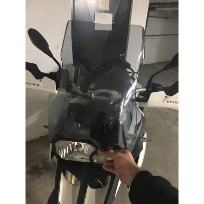 Cestovní plexi Ermax 45cm pro BMW F800GS, F650GS 2008+, lehce kouřové