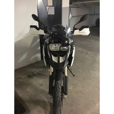 Cestovní plexi Ermax 45cm pro BMW F800GS, F650GS 2008+, lehce kouřové