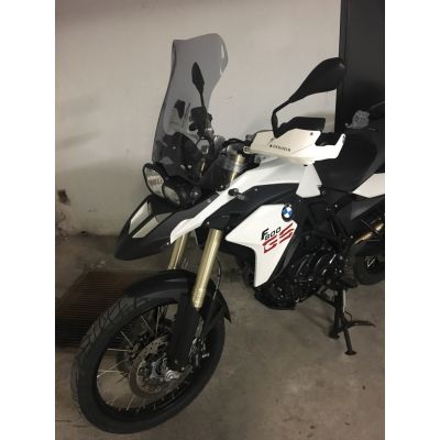 Cestovní plexi Ermax 45cm pro BMW F800GS, F650GS 2008+, lehce kouřové