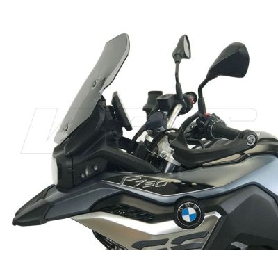 Sportovní plexi WRS 32cm pro BMW F750GS, čiréSportovní plexi WRS 32cm pro BMW F750GS, kouřové