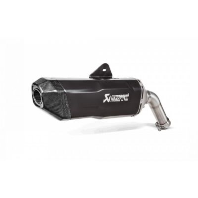 Výfuk Akrapovič pro BMW F850GS, F750GS, černý