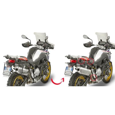Nosiče bočních kufrů Givi/Kappa pro BMW F850GS